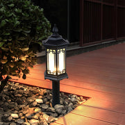 Rhombus LED Pathway Lights with Frosted Glass for Gardens
