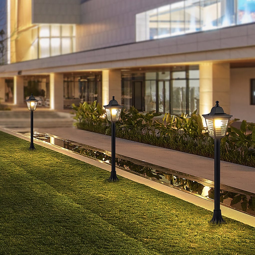 Waterproof Outdoor Landscape Light – Black Aluminum Garden Lamp