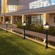 Waterproof Outdoor Landscape Light – Black Aluminum Garden Lamp