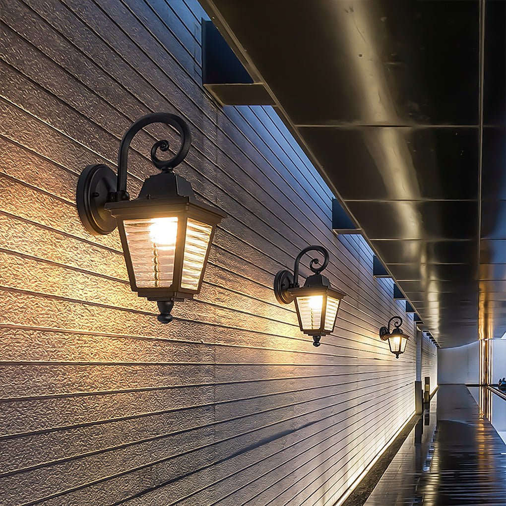 Waterproof Outdoor Landscape Light – Black Aluminum Garden Lamp