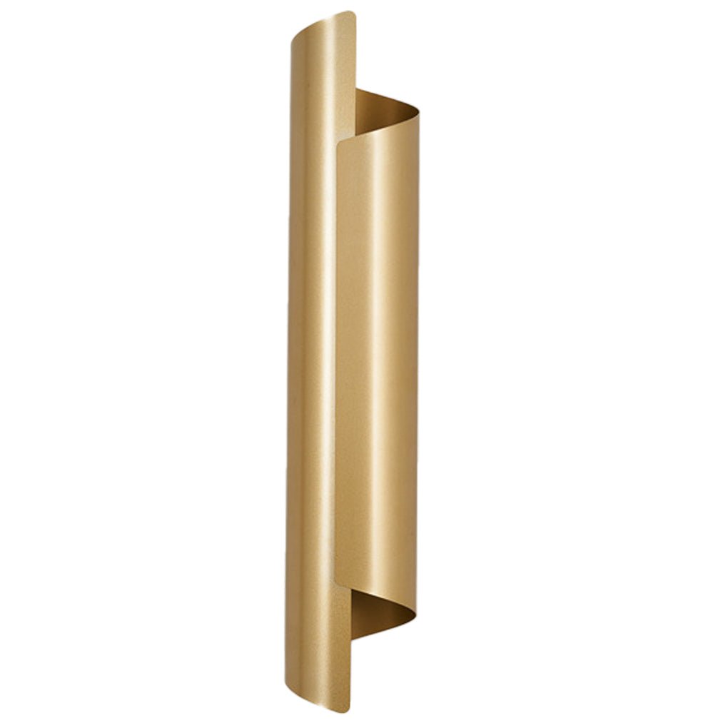 Modern Curved Metal Wall Sconce - LED Iron Arc Light