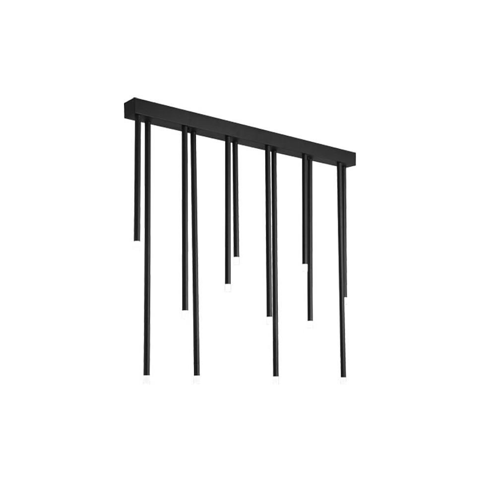Linear Modern LED Flush Mount Ceiling Light with Wireless Control