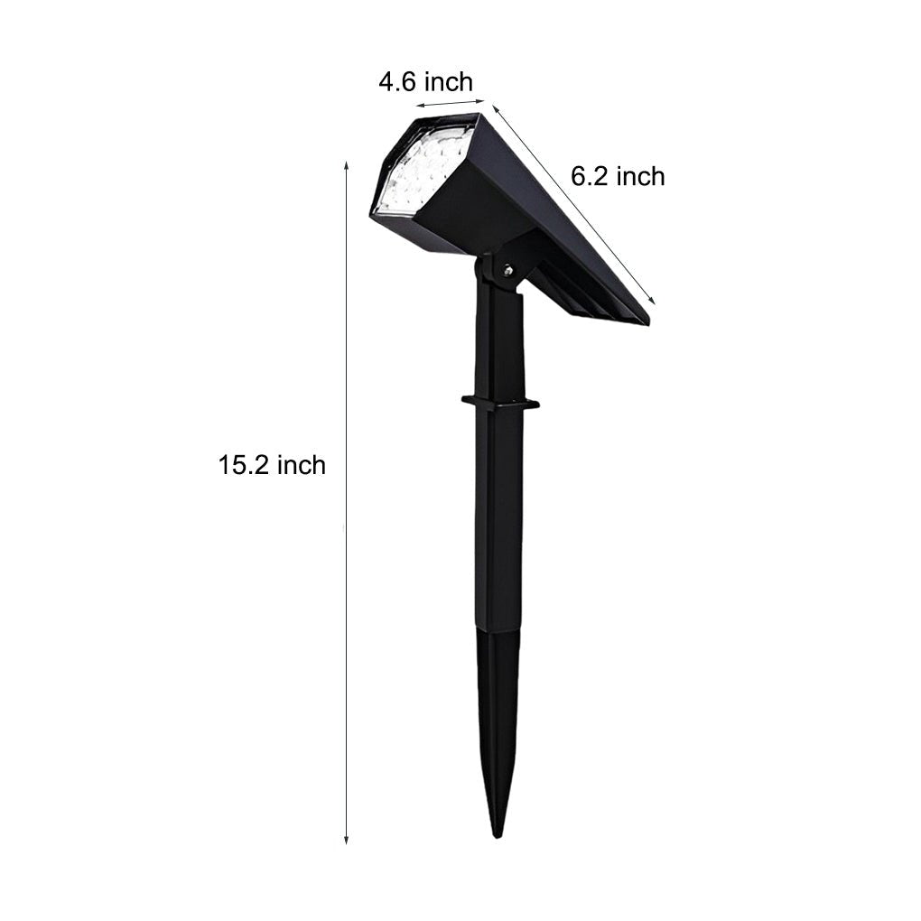 Adjustable Solar LED Spotlight Outdoor Waterproof RGB Garden Light