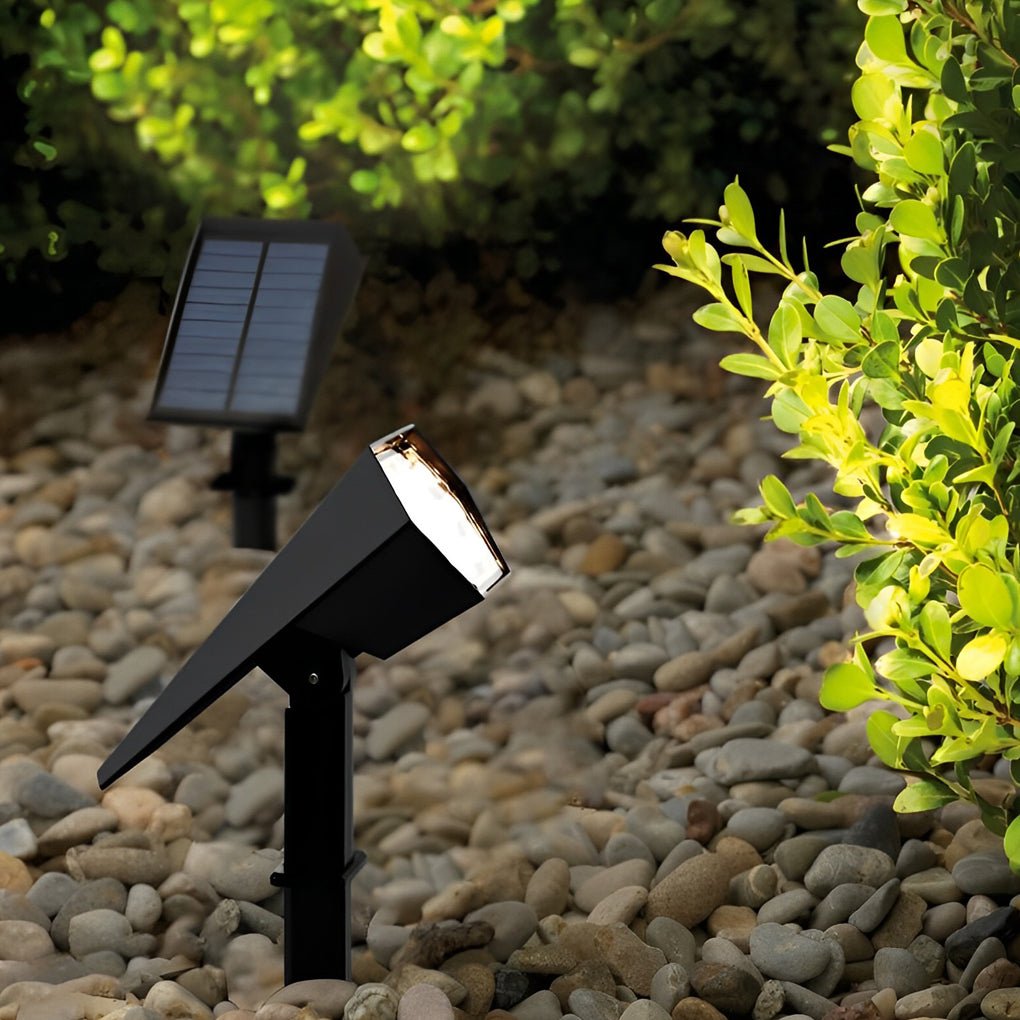 Adjustable Solar LED Spotlight Outdoor Waterproof RGB Garden Light