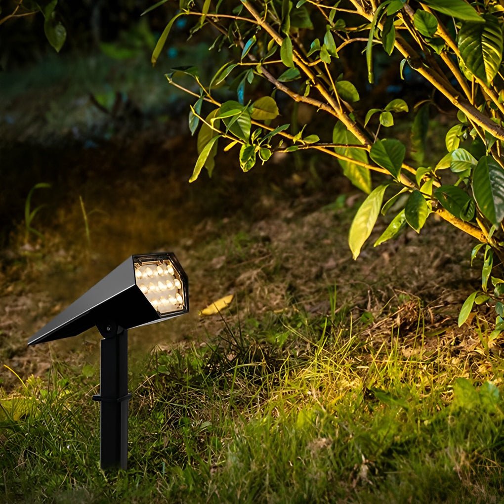 Adjustable Solar LED Spotlight Outdoor Waterproof RGB Garden Light