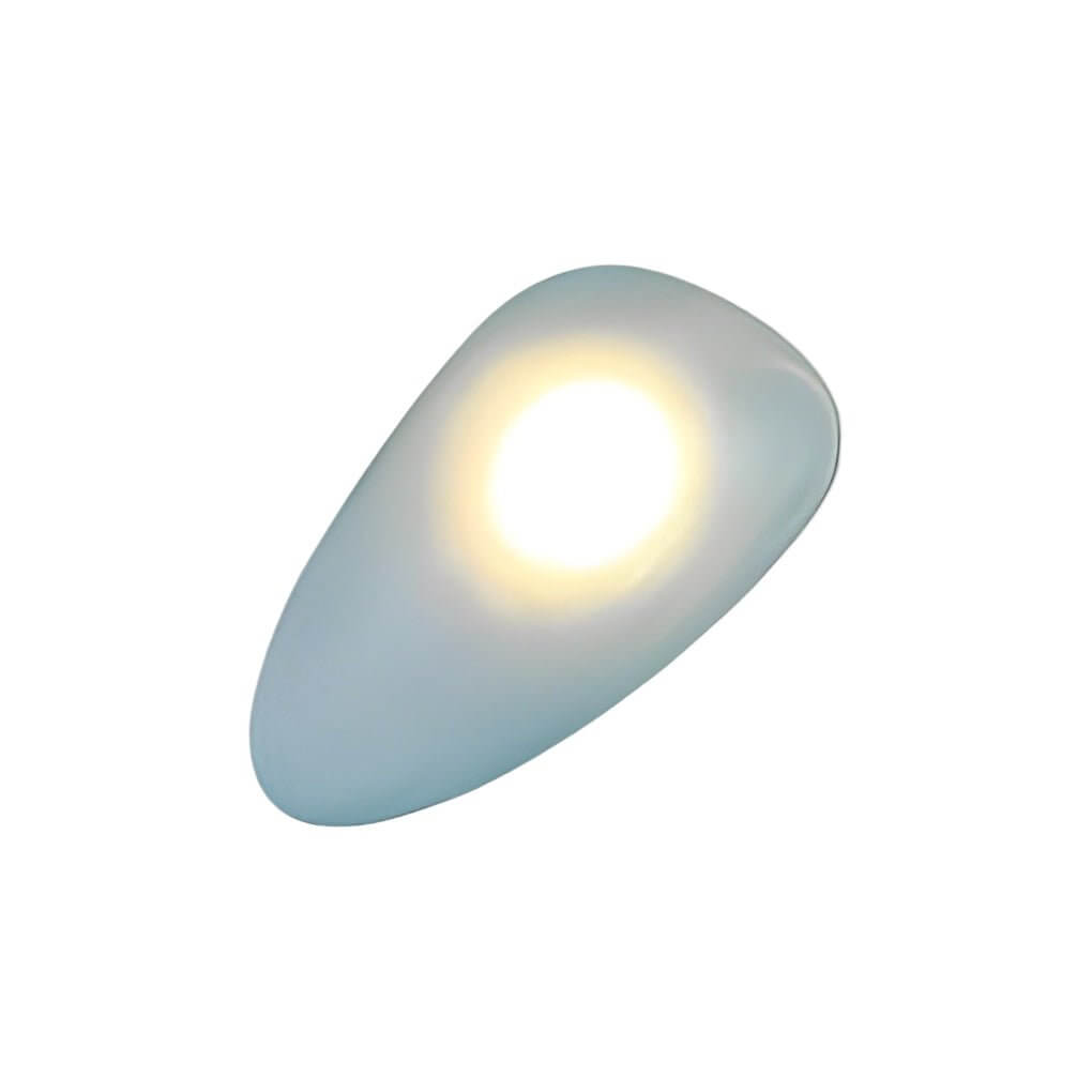 Glass Pebble LED Wall Sconce Modern Nordic Retro Indoor Lighting