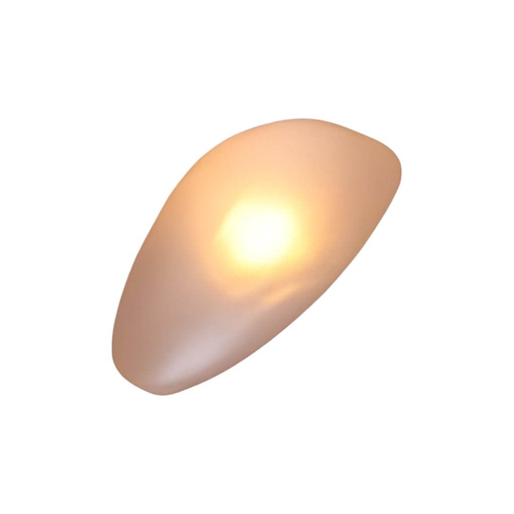 Glass Pebble LED Wall Sconce Modern Nordic Retro Indoor Lighting