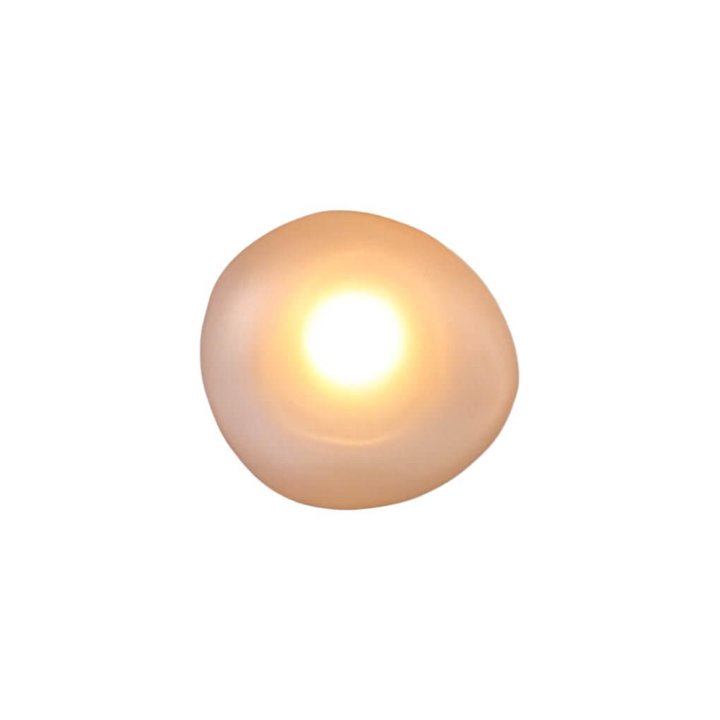Glass Pebble LED Wall Sconce Modern Nordic Retro Indoor Lighting