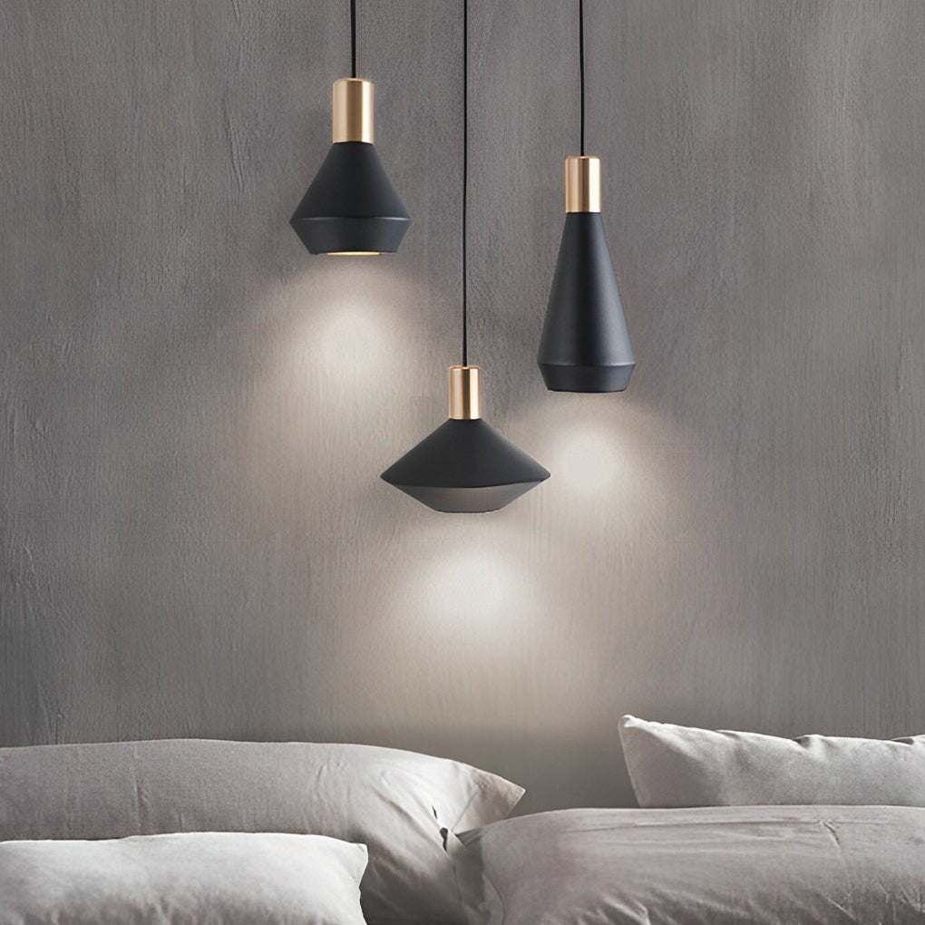 Geometric Aluminum Iron Pendant Light Modern Minimalist Chandelier