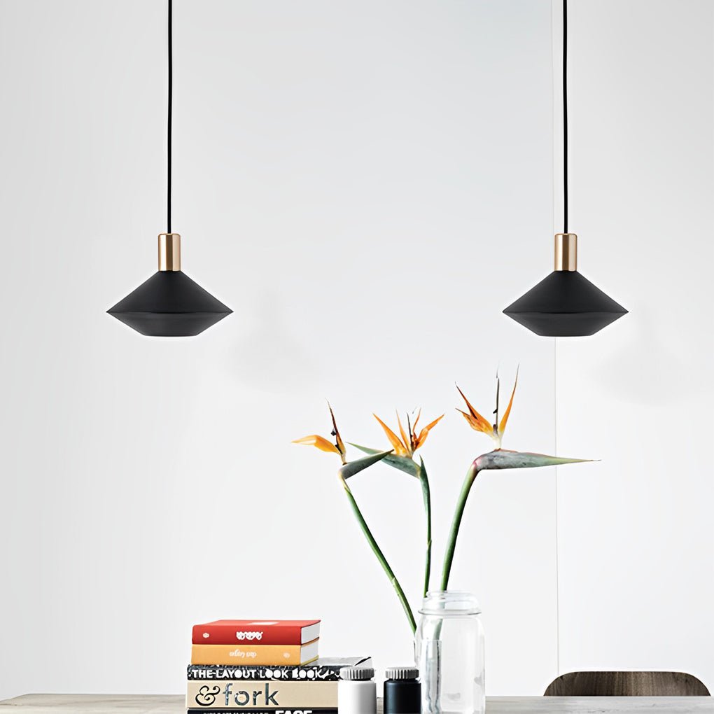 Geometric Aluminum Iron Pendant Light Modern Minimalist Chandelier
