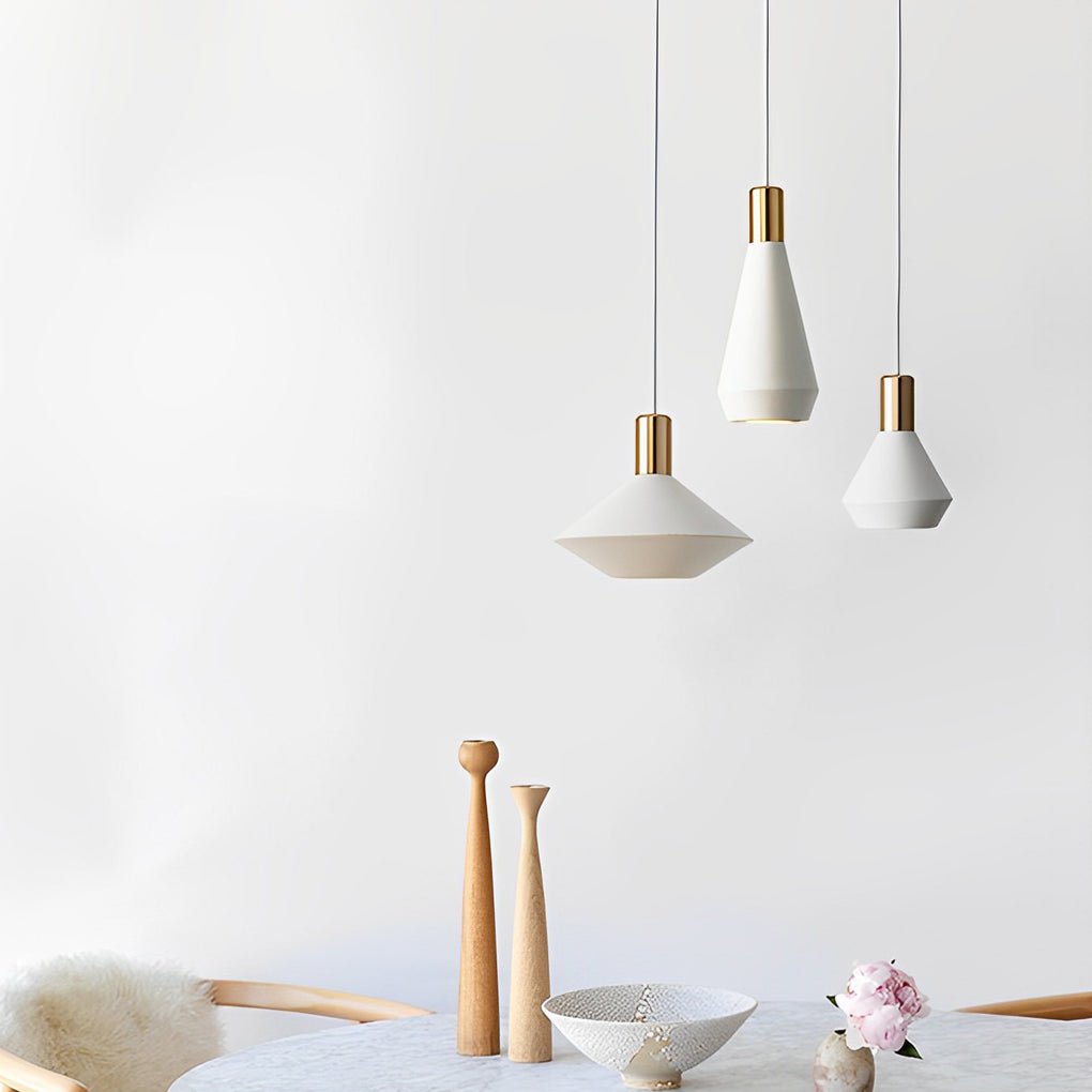 Geometric Aluminum Iron Pendant Light Modern Minimalist Chandelier
