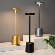 Cordless Rechargeable LED Table Lamp with Touch Dimmer