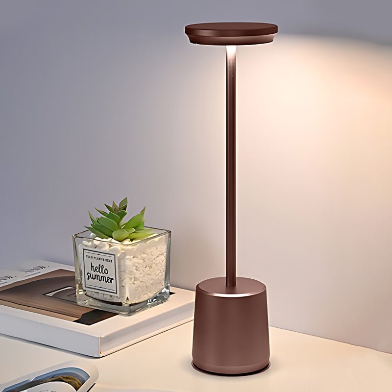 Cordless Rechargeable LED Table Lamp with Touch Dimmer