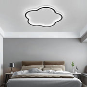 Cloud Flush Mount LED Ceiling Light – Aluminum & Acrylic Design