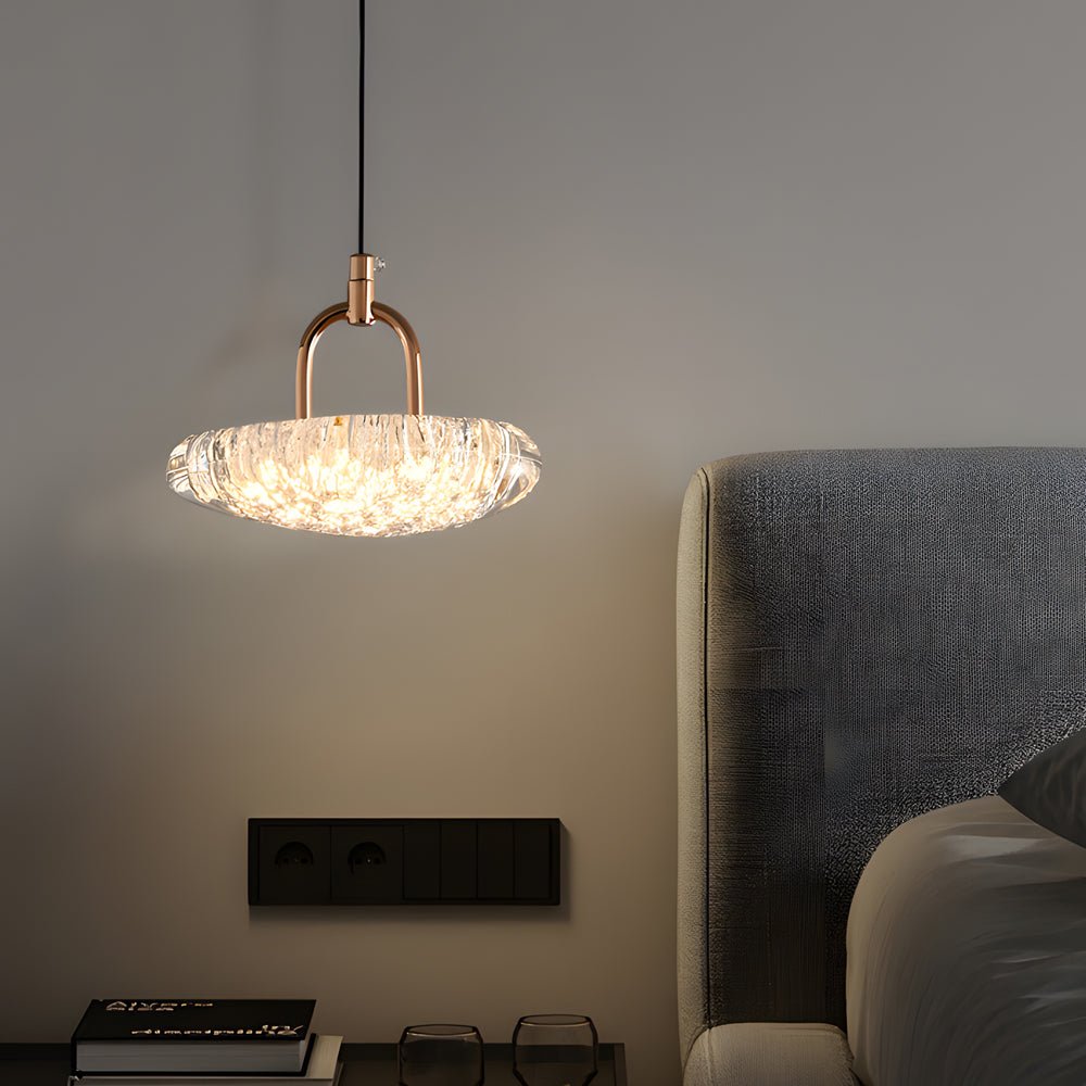 Modern Acrylic Pendant Light with 3-Step Dimming LED