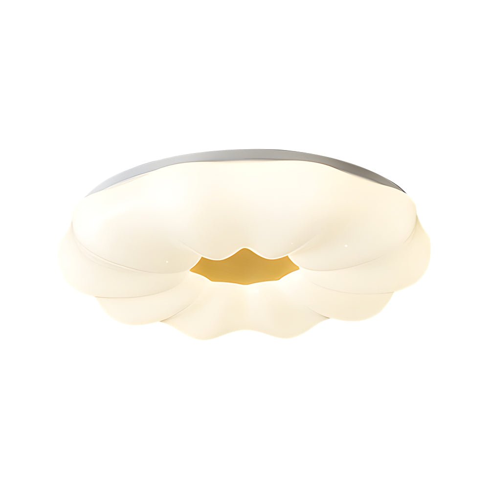 Cloud Flower Modern Flush Mount Ceiling Light - 3-Step Dimming