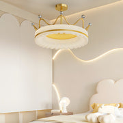 Three-Step Dimming LED Ceiling Light - Modern Iron & Acrylic