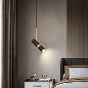 Modern Cylindrical LED Pendant Light with 3-Step Dimming