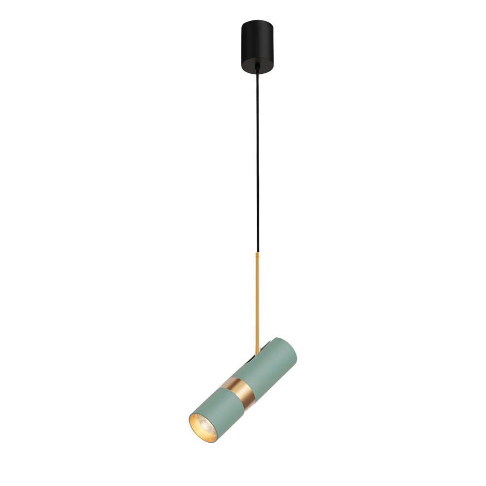 Modern Cylindrical LED Pendant Light with 3-Step Dimming