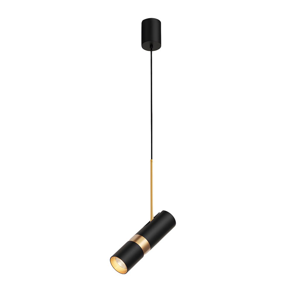 Modern Cylindrical LED Pendant Light with 3-Step Dimming