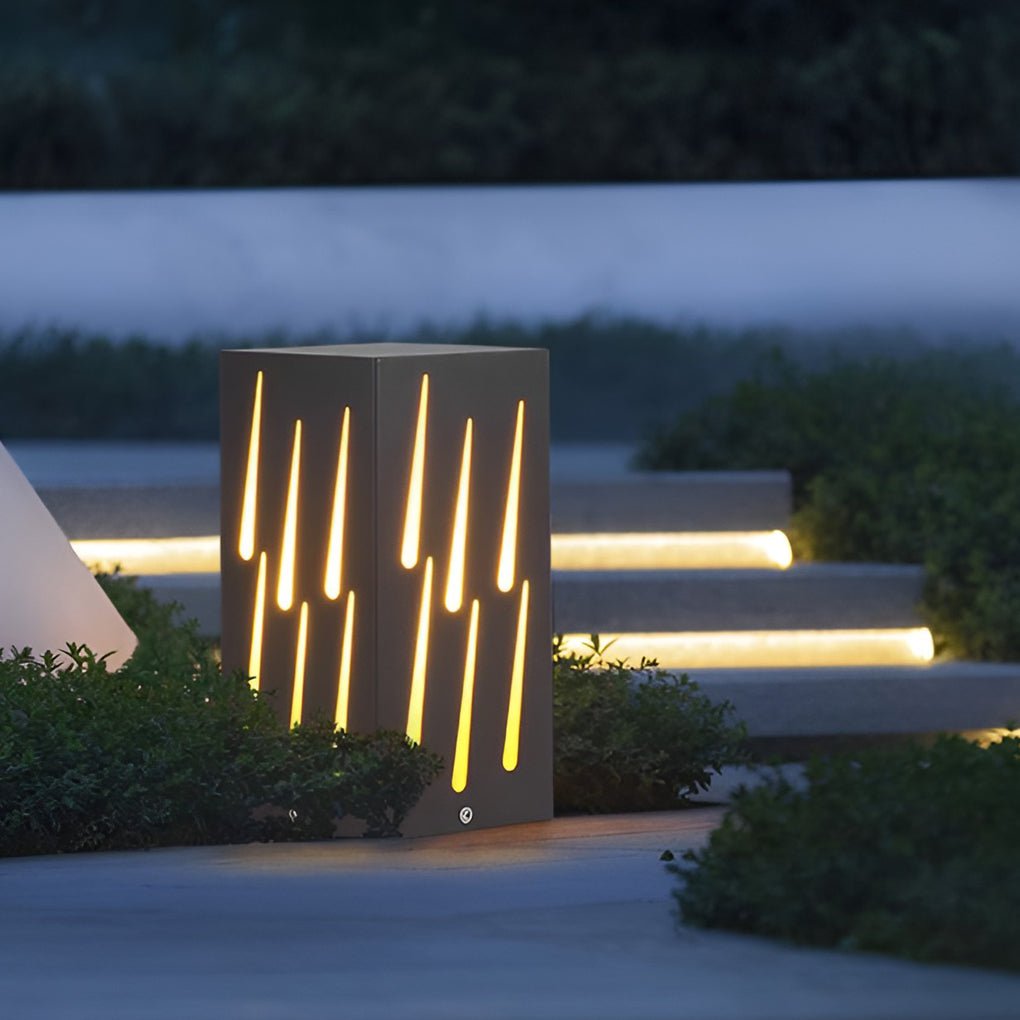 LED Pathway Light with Meteor Effect Industrial Outdoor Lighting