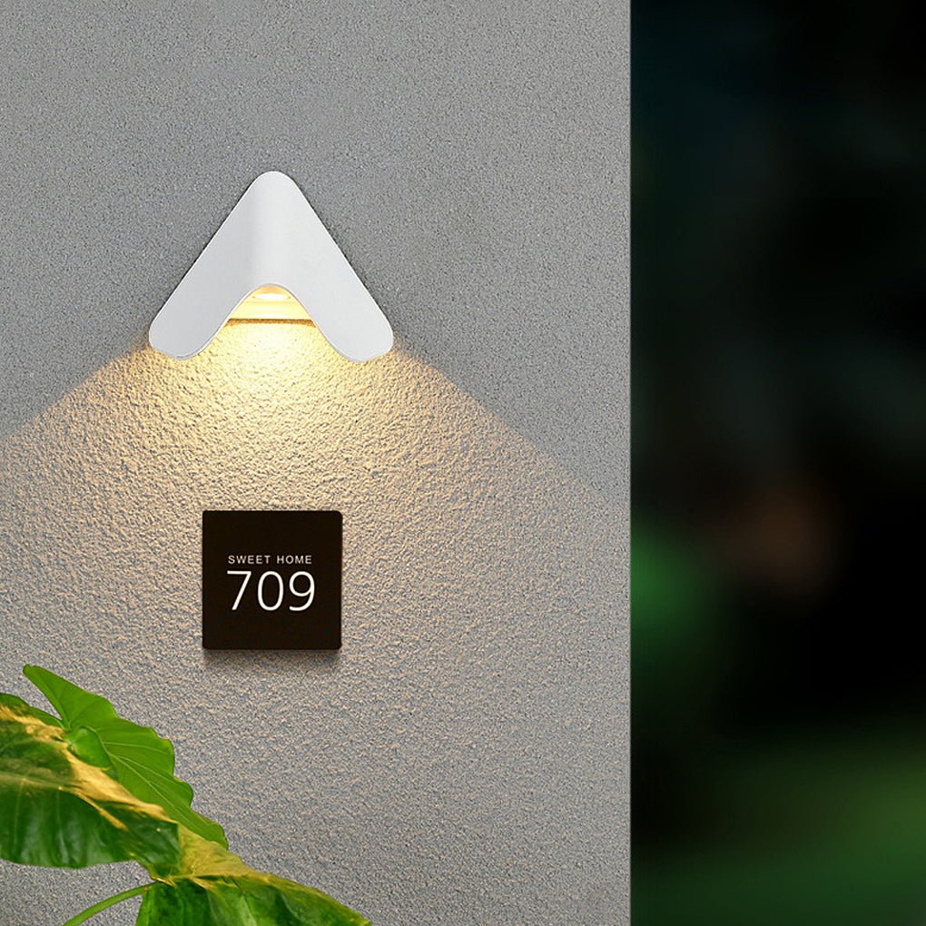 Modern LED Wall Sconce Waterproof Aluminum Outdoor Indoor Light
