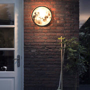 Moon Design Outdoor Waterproof LED Wall Light