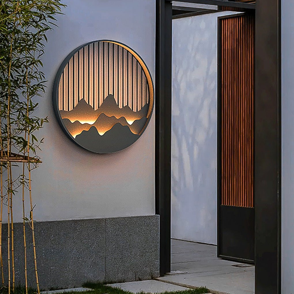 Modern Landscape LED Wall Sconce – Stainless Steel Outdoor Lighting