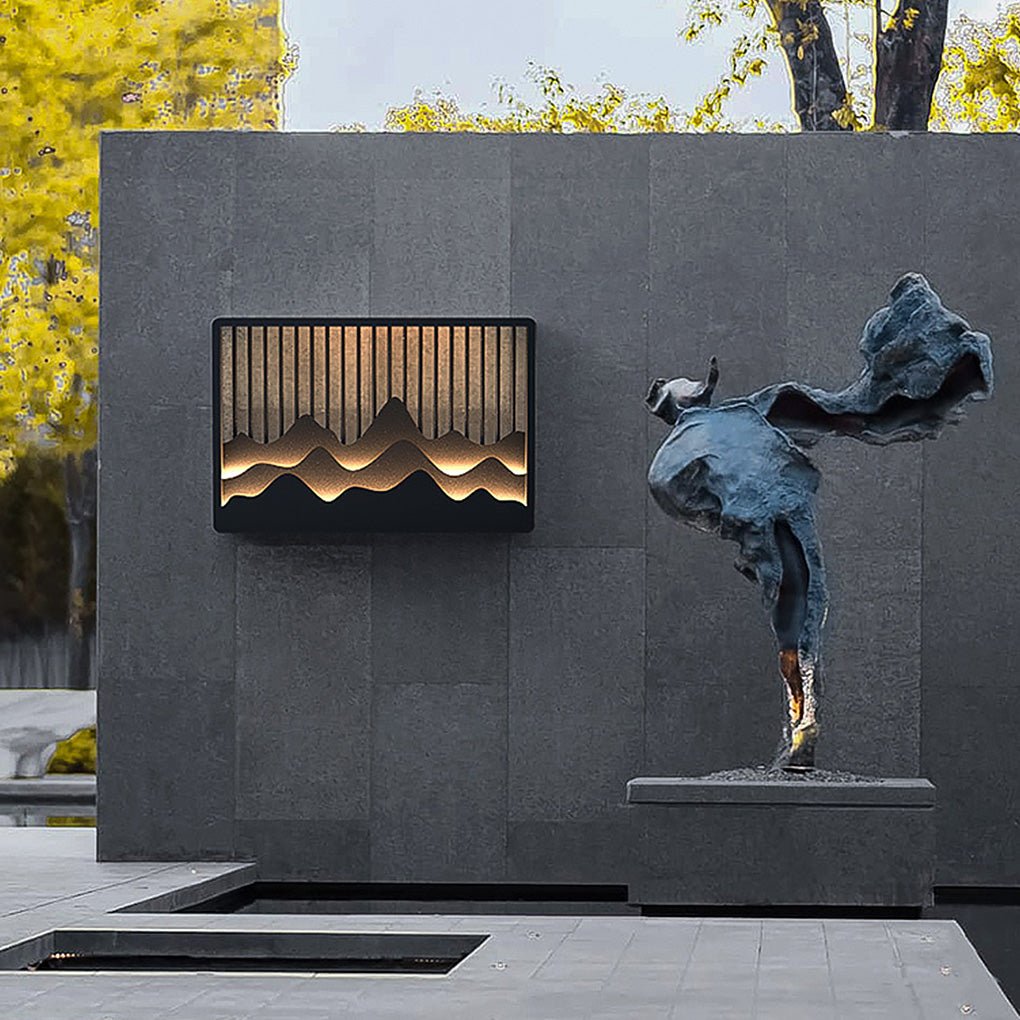 Modern Landscape LED Wall Sconce – Stainless Steel Outdoor Lighting
