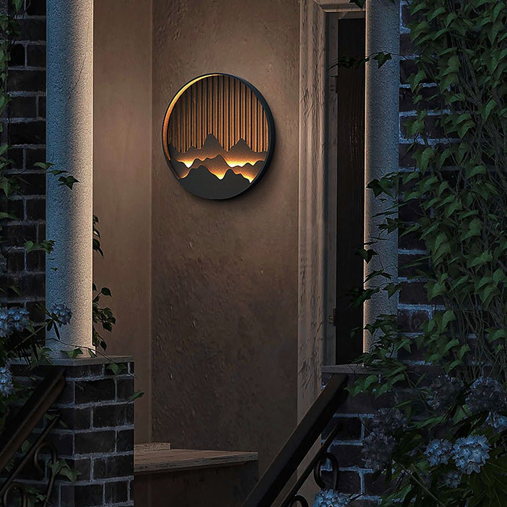 Modern Landscape LED Wall Sconce – Stainless Steel Outdoor Lighting