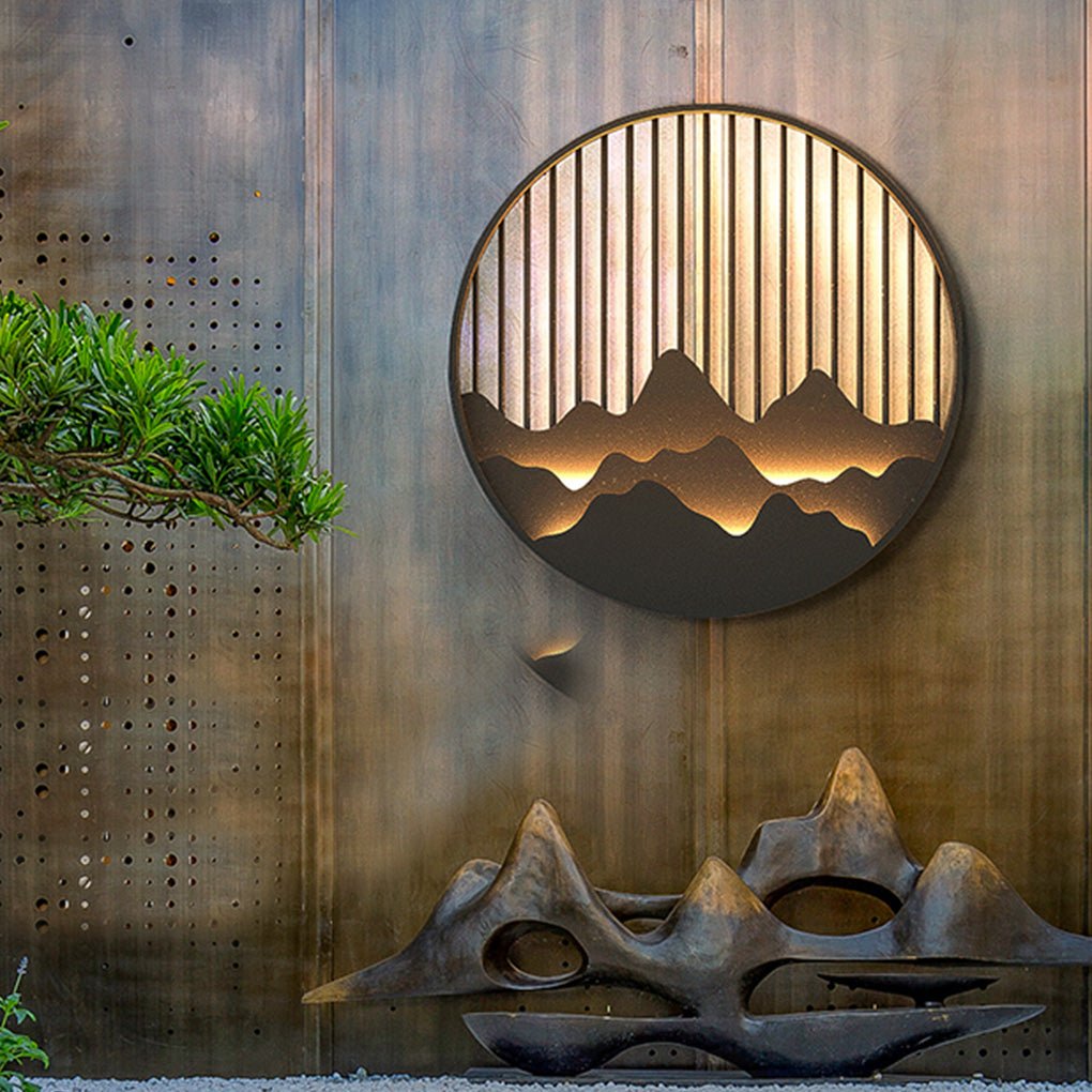 Modern Landscape LED Wall Sconce – Stainless Steel Outdoor Lighting