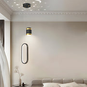 Starry Projection Ring Pendant Light Modern LED 3-Step Dimming