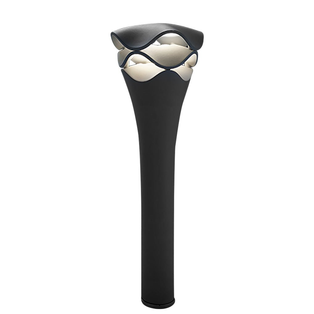Layered Floral Design Outdoor LED Landscape Light | Die-Cast Aluminum