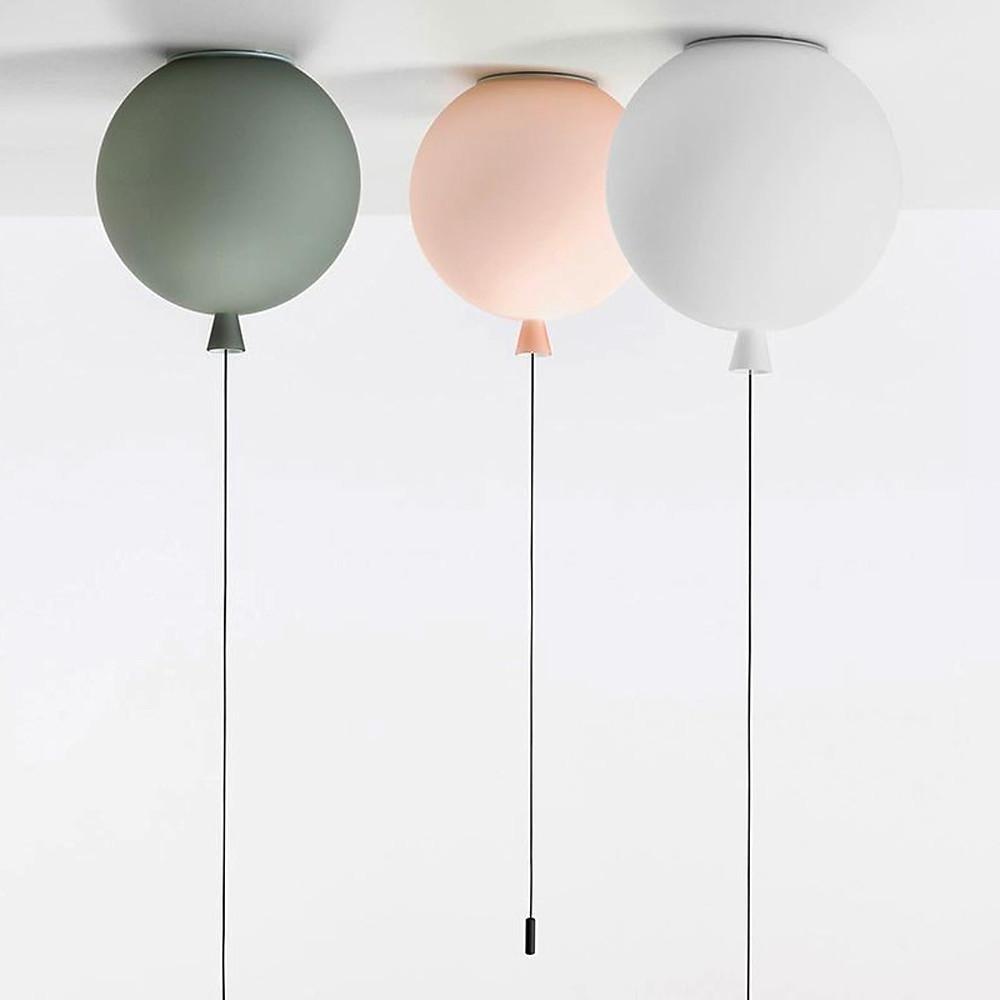 Modern Air Balloon Acrylic Flush Mount LED Ceiling Light