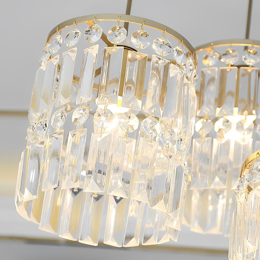 Crystal Pendant Light with 3-Step Dimming | Modern Nordic Design