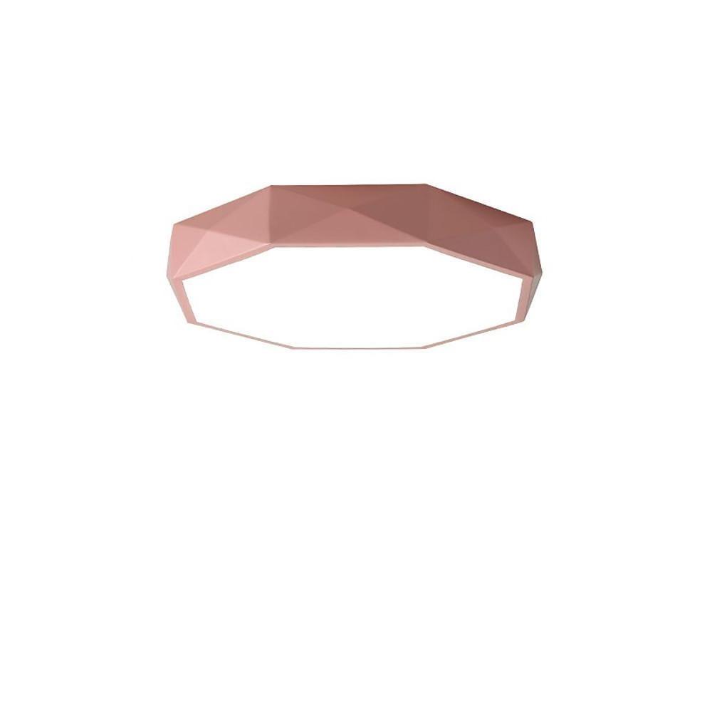 Octagonal LED Flush Mount Ceiling Light – Modern Kids Bedroom
