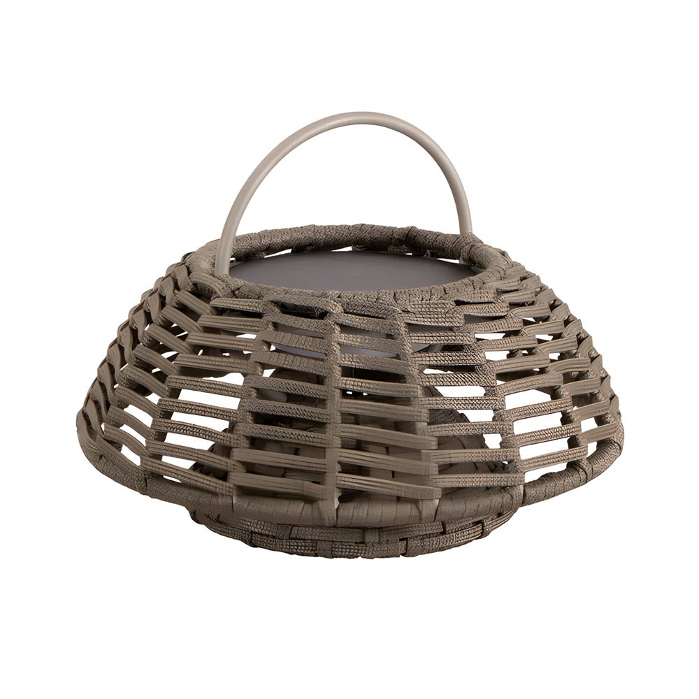 Hand-Woven Rattan Waterproof LED Outdoor Chandelier