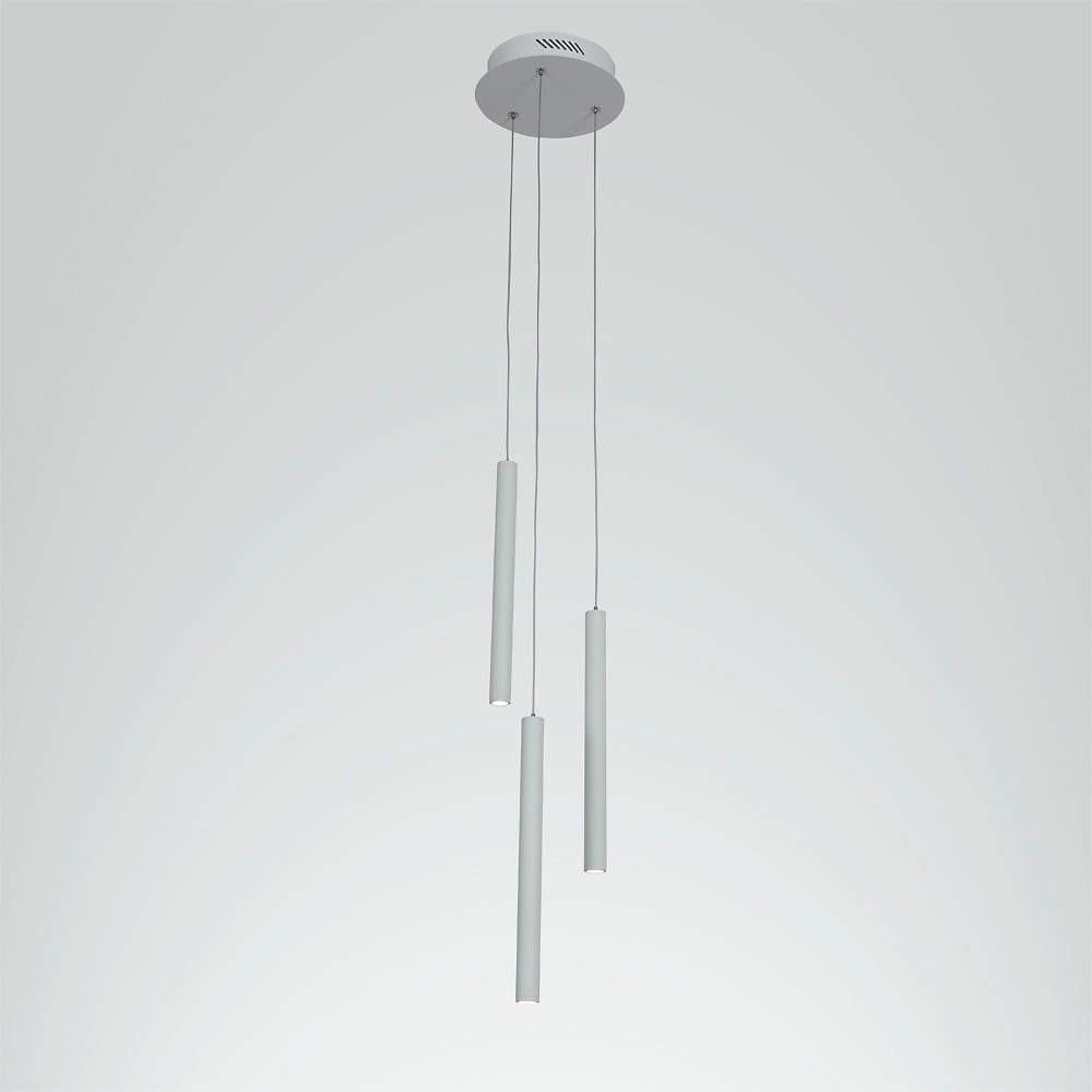 3-Light Adjustable LED Pendant Light Set – Modern Aluminum Island