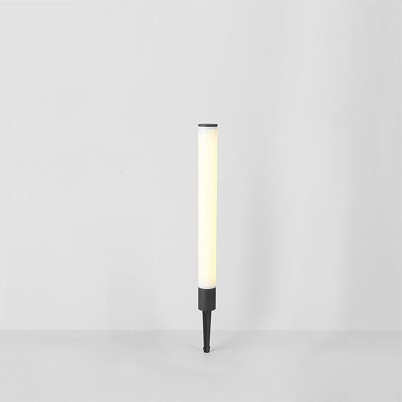 Slender Cylindrical LED Bollard Light for Pathway & Garden Outdoor