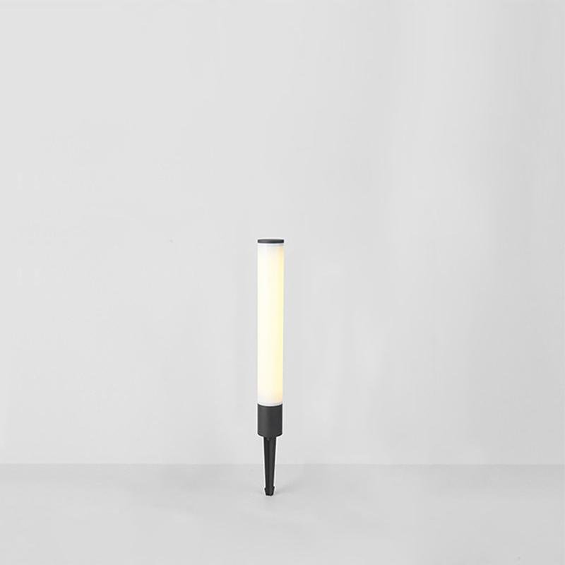 Slender Cylindrical LED Bollard Light for Pathway & Garden Outdoor