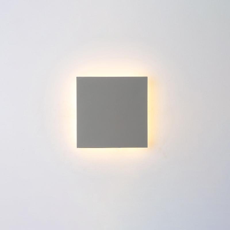 Modern LED Outdoor Wall Light - Waterproof Aluminum Square & Round