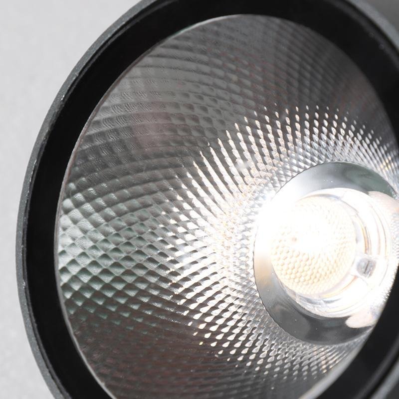 Modern Aluminum LED Outdoor Spotlight - Waterproof Garden Light Gray
