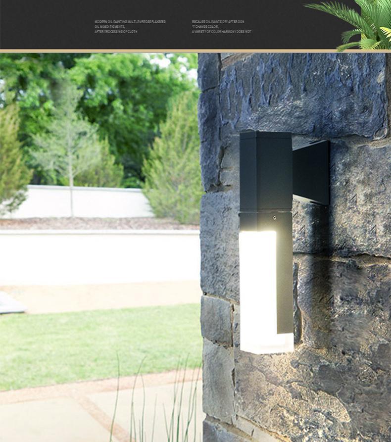 Industrial Outdoor Wall Light Up/Down Waterproof Aluminum LED