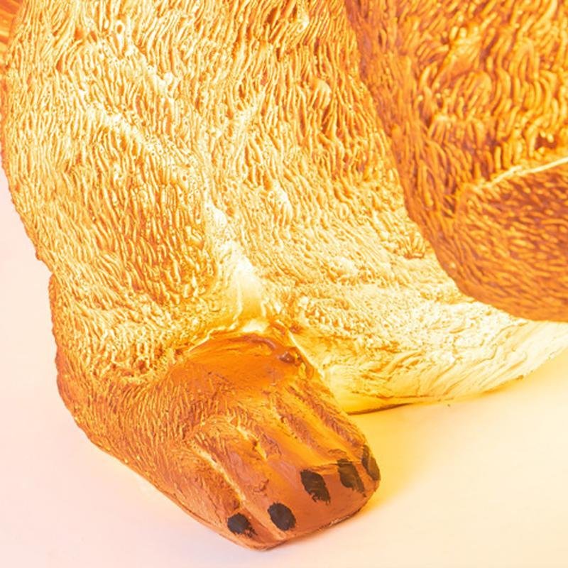 Resin Squirrel Garden Light LED Waterproof Outdoor Landscape