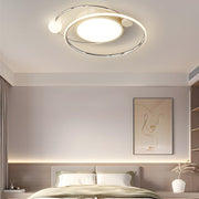 20" Modern Nordic LED Flush Mount Ceiling Light with Dimming