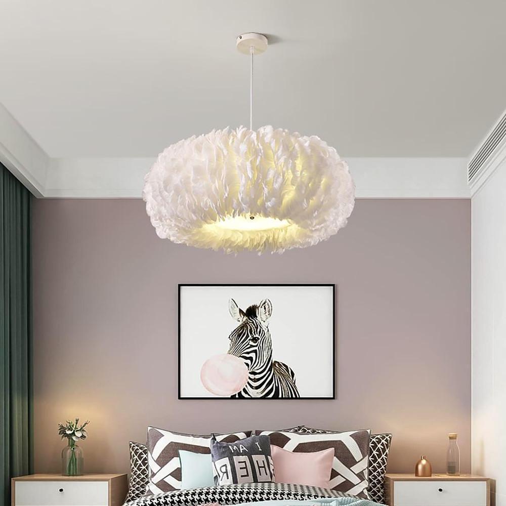 Nordic Feather Pendant Light - Artistic Ambient Ceiling Fixture