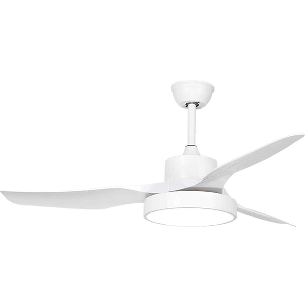 3-Blade Ceiling Fan with Dimmable LED Light - Nordic Modern Style