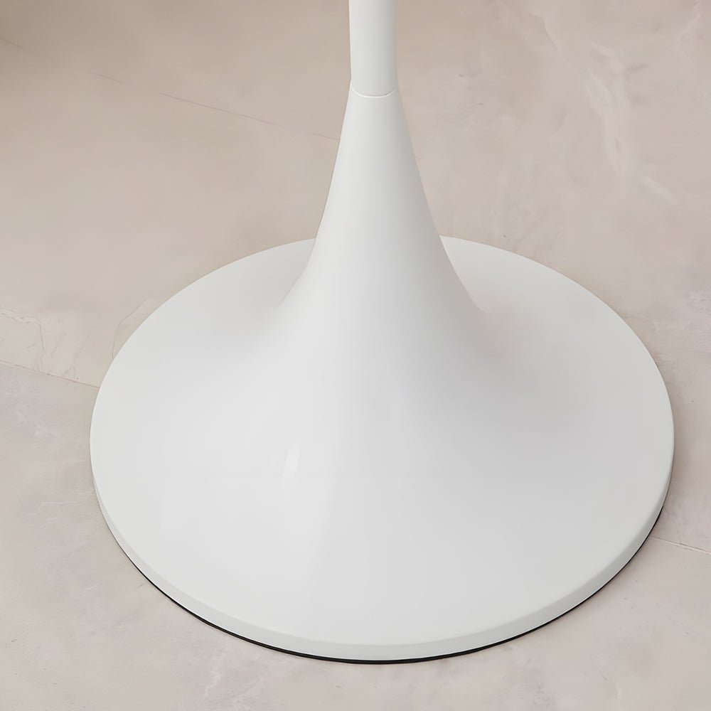 Modern White Mushroom Dome Floor Lamp with 3-Step Dimming
