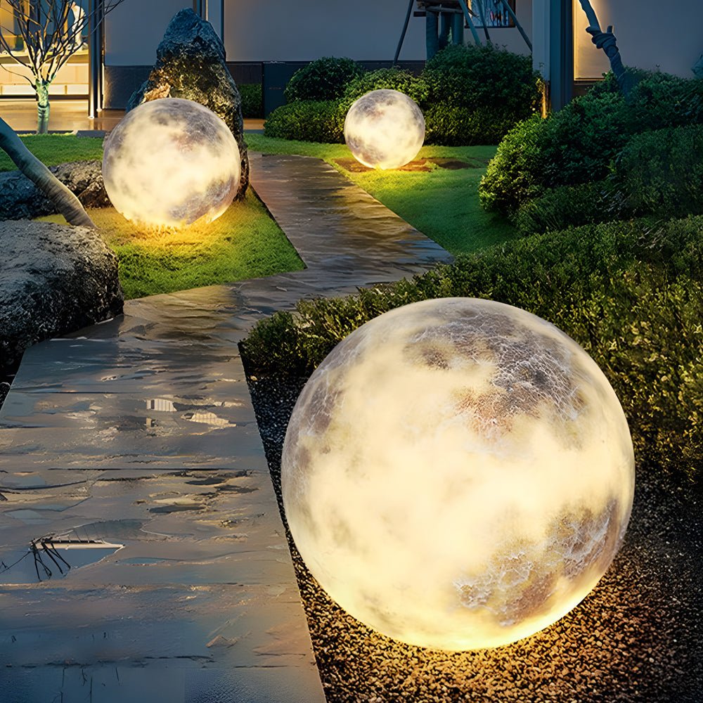 Moon Lawn Light Modern Waterproof Outdoor Garden Landscape LED