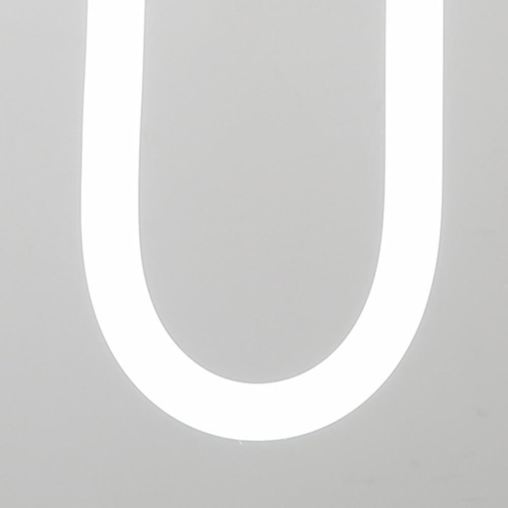 Rounded Rectangular Copper LED Pendant Light